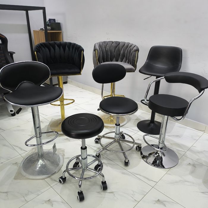 Барные и лабораторные кресла