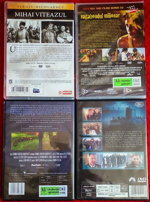 Colectie DVD Tom si Jerry, Stan si Bran, Capodoperele Teatrului Romanesc, sigilate