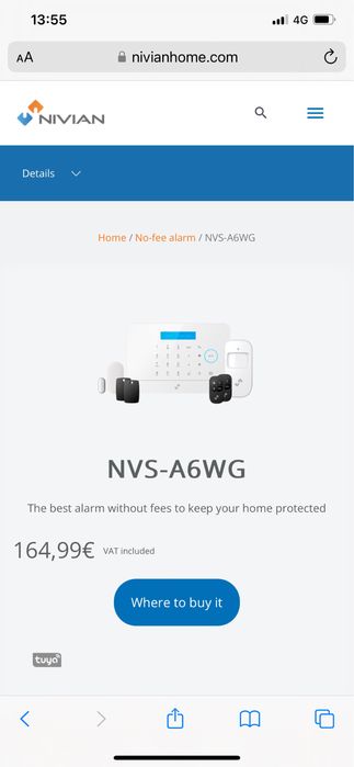 Pachet camera wi fi plus sitem de acess smart nivian