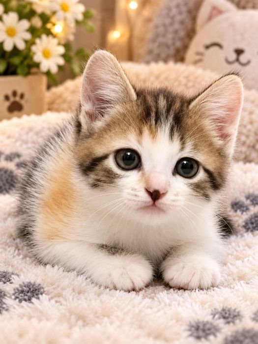 Отдам котенка девочка