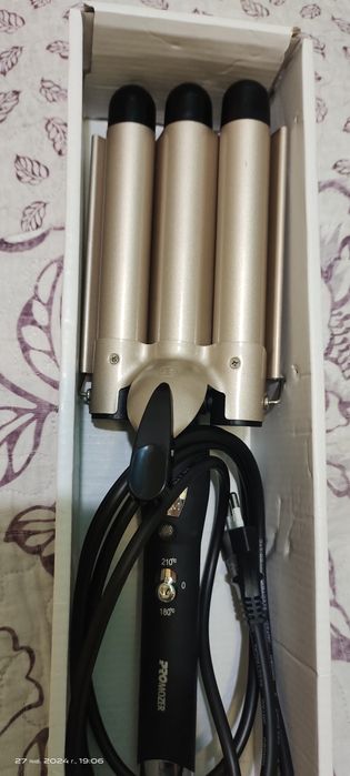 Профессиональная тройная плойка