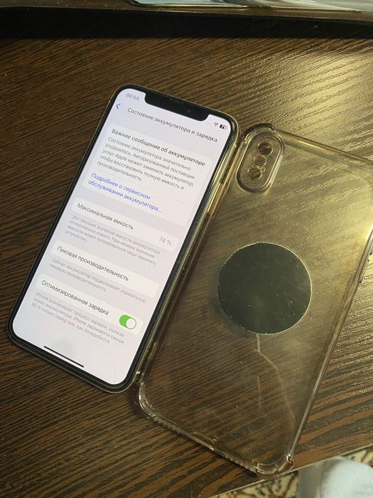 Айфон X 64gb 75% В идеале