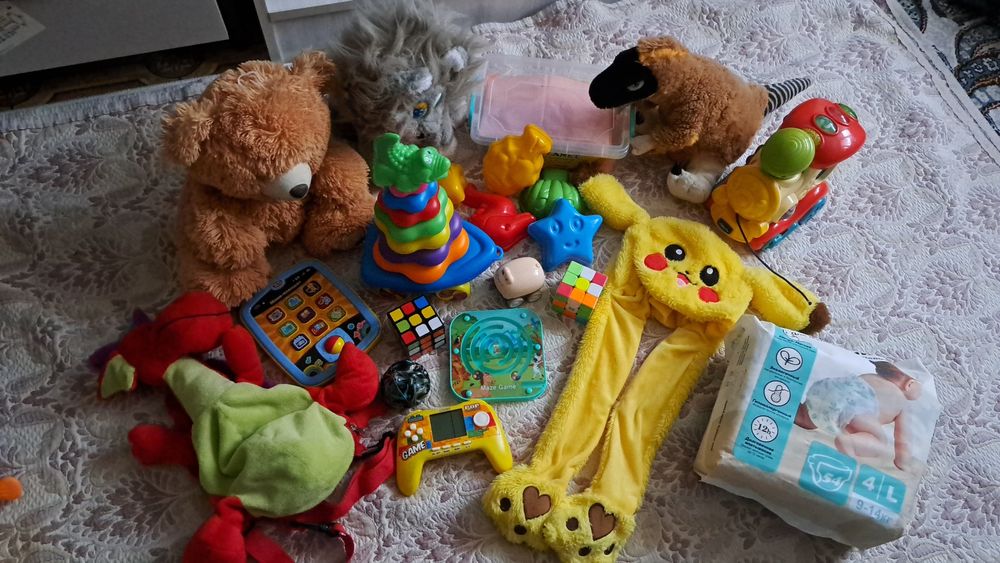 Развивающие игрушки от 0до 2 лет.