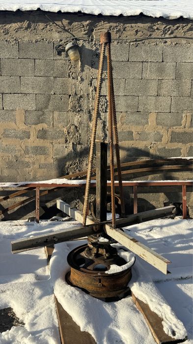 Станок для вытяжка катанки бухтавой