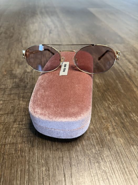 Очила miu miu оригинални розови