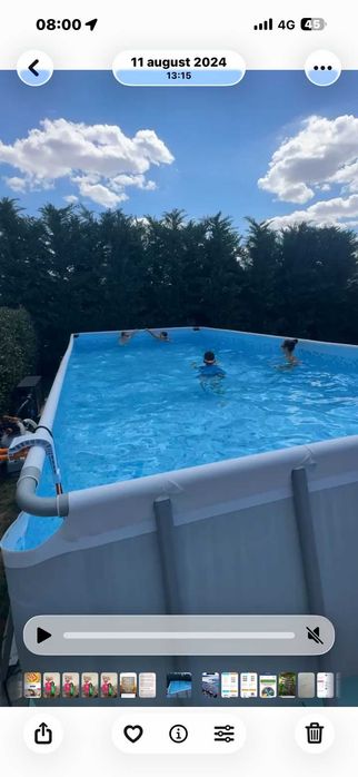 Vand piscina supraterana