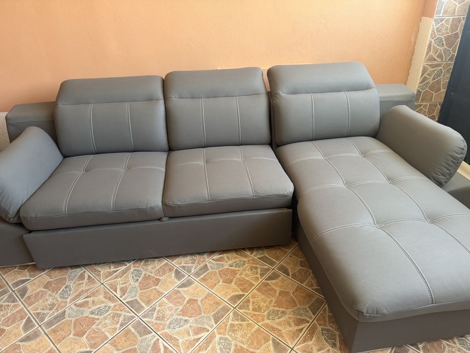 De vânzare colțar nou nouț extensibil și cu ladă de depozitarep
