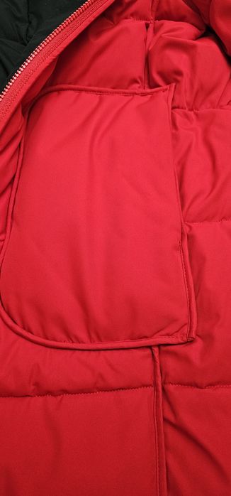 Пуховик женский длинный