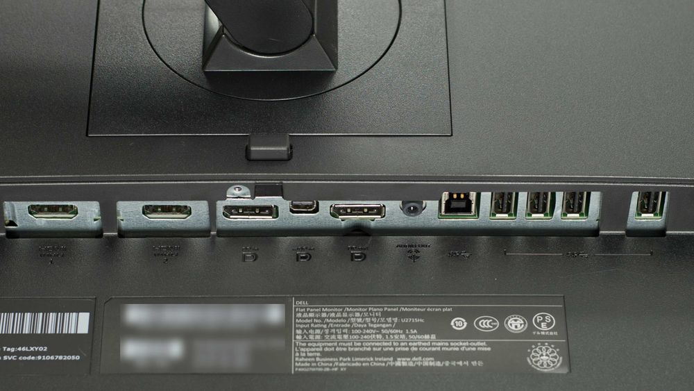 Monitor DELL IPS U2715HC 27'', rezolutie 2560 x 1440, 60 Hz