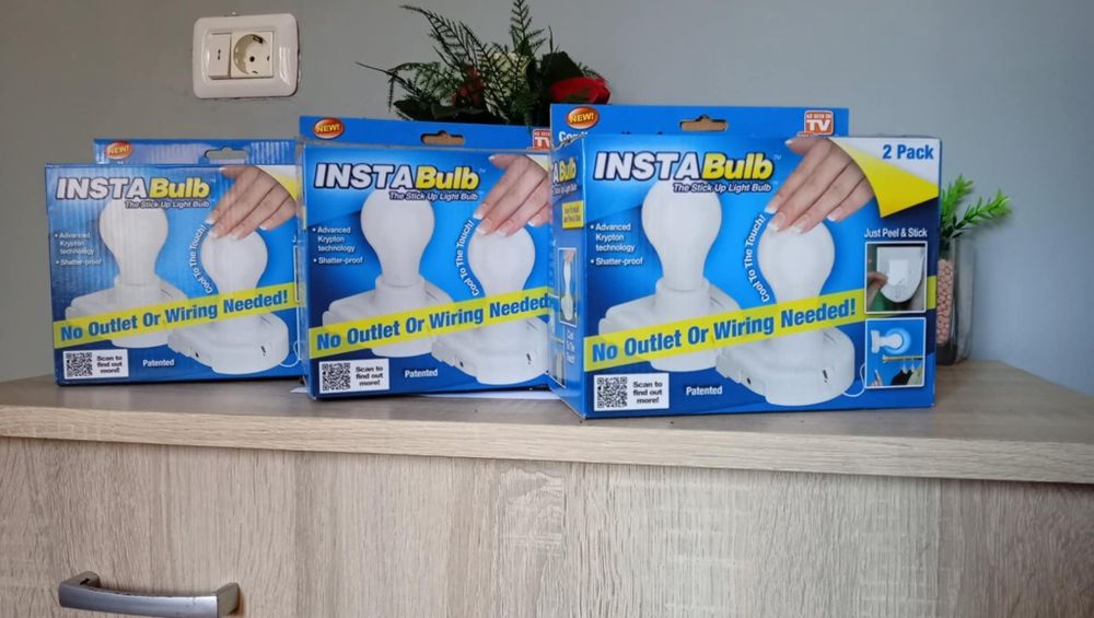 Becuri cu touch pe baterii