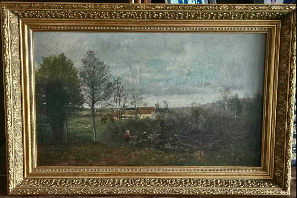 Картина Armand Beauvais (1840-1911) - Coucher de Soleil