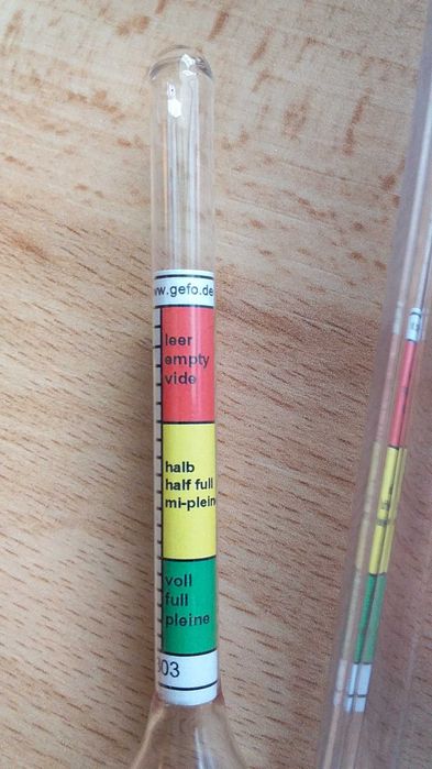 Densimetru acid baterie Gefo 6300, 18 ml - Produs nou!