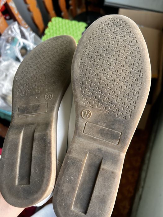 Кожаные лоферы 37