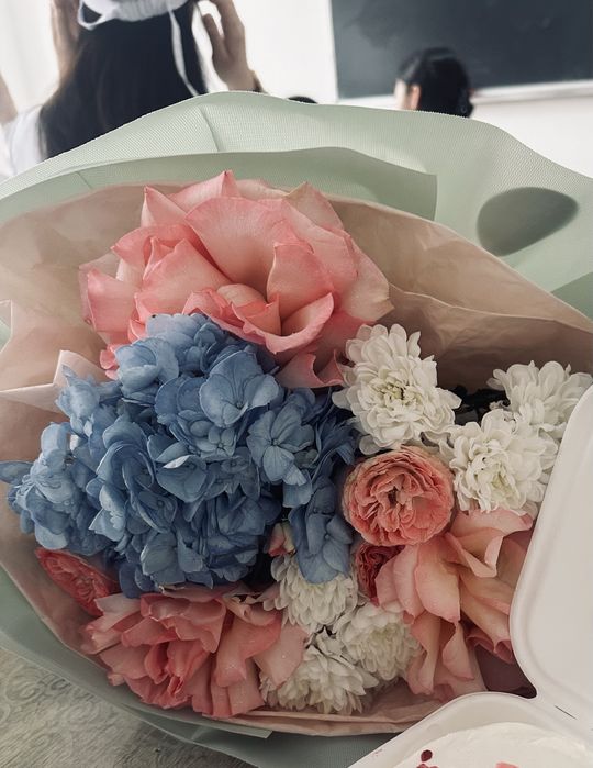 Цветы свежий нежный