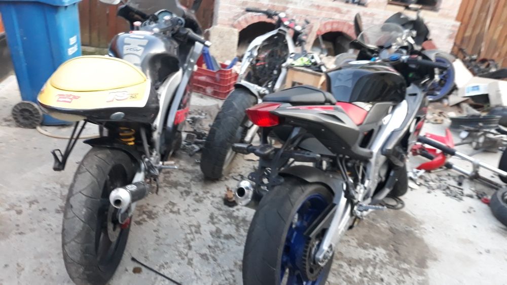 Cutie viteze Aprilia Rs 125, Rotax 122
