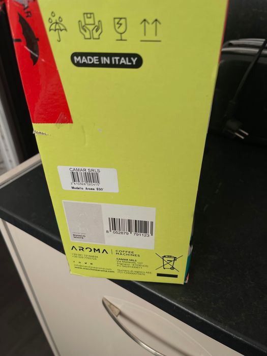 Кафемашина Aroma E. GO ITALY. С хартиени дози НОВА