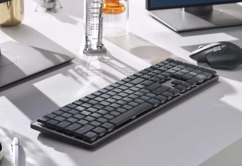 Офисная беспроводная механическая клавиатура Logitech MX Mechanical ...