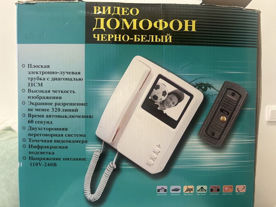 Продам новый видеодомофон.