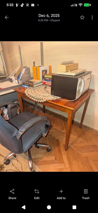 Comodă vintage din lemn masiv – eleganță discretă, stil autentic/ set