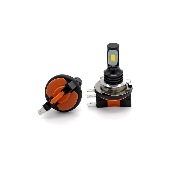 LED крушка за мъгла H15, бяла, 3570 2SMD чипове/ A3953