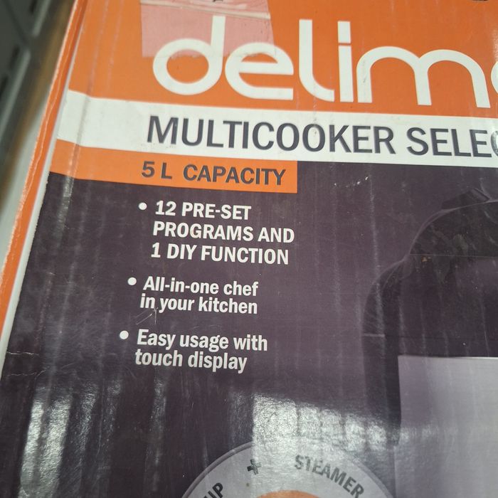 Делимано мулти кукър Селект нов неизползван 5 литра