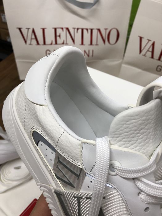 Valentino VL7N White Grey Calitate Premium Piele Full Box Verificare La Livrare