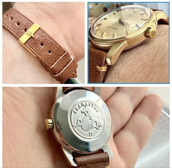 Ceas Omega Seamaster “Big Seahorse” 1958 – Original Two Tone Dial