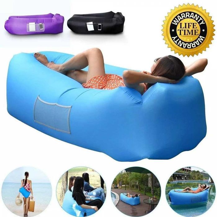 Самонадуваемо водоустойчиво легло Air Bed+ подарък раничка