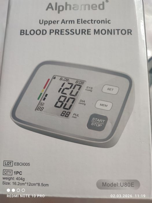 Танометр новый в упаковке.