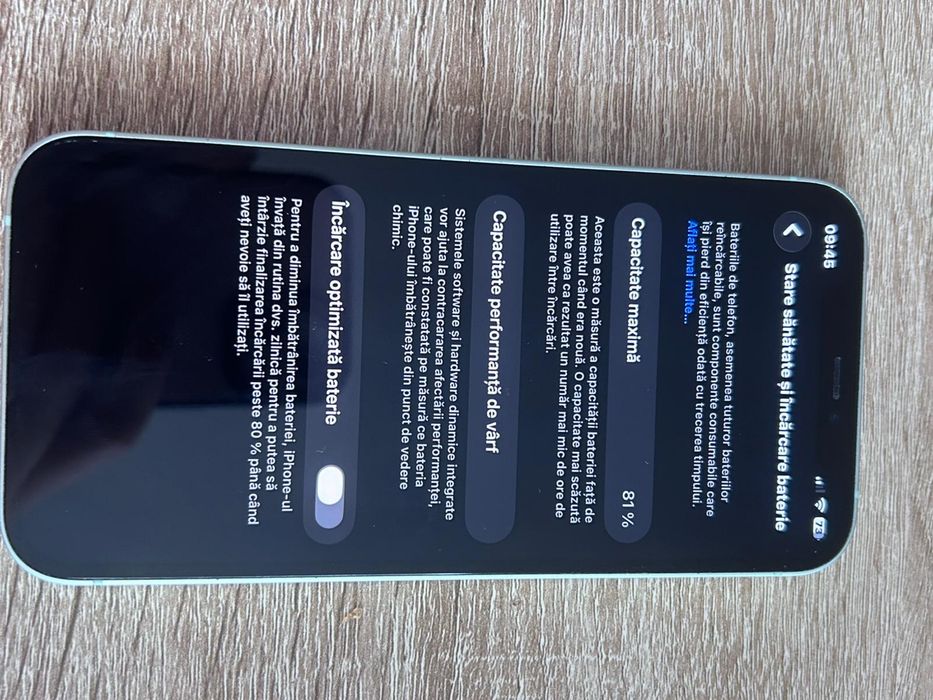 Iphone 12 verde 128gb stare impecabila
