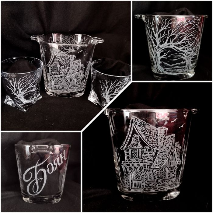 Гравиране и рисуване върху стъкло