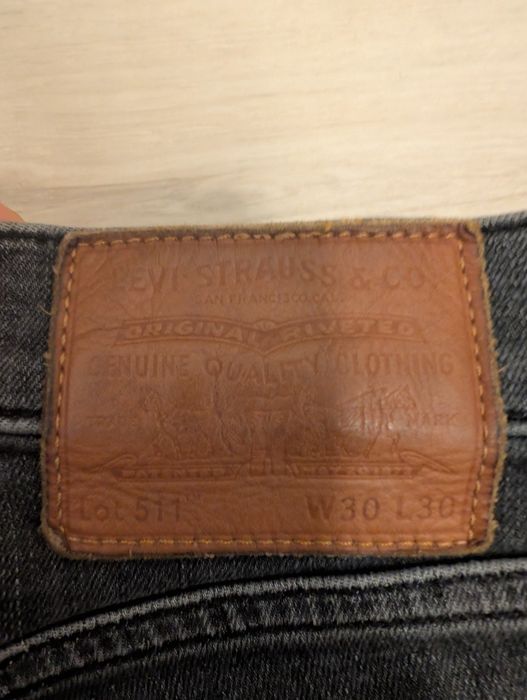 Lot 3 perechi blugi Levi's originali, mărime W30 L30 (511 × 2 + 513)