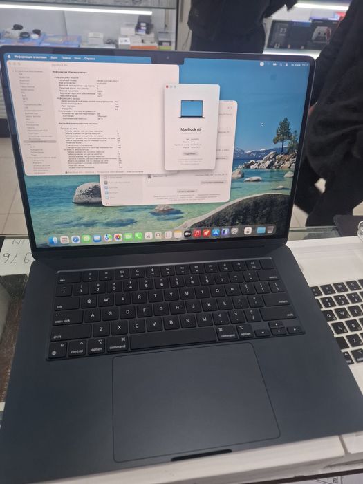 Macbook Air M3 15 blue