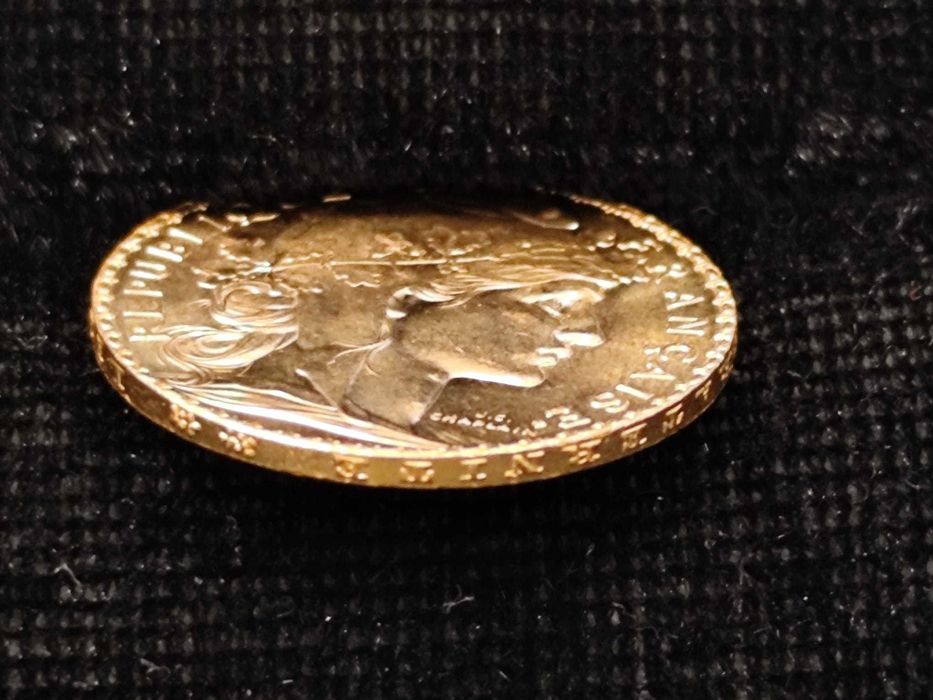 (AG35) Moneda Aur 20 Franci, 1912  B 36088     Vanzare in locatie!