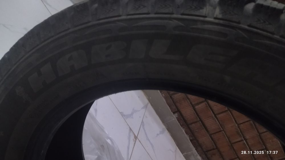 Зимняя с шипами шина