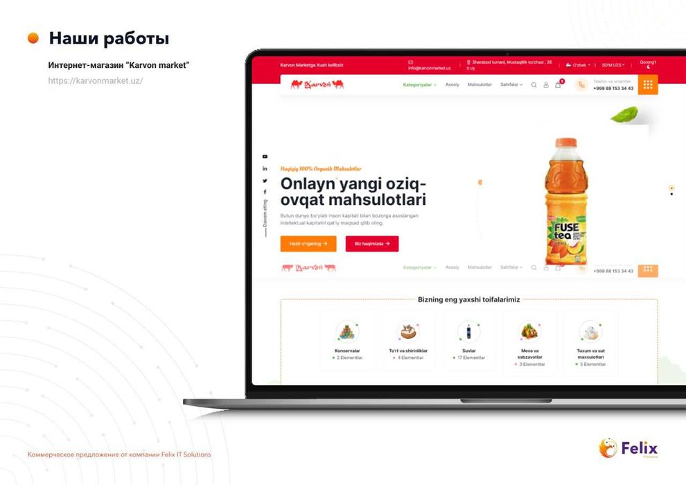 Веб-сайт, Телеграм бот, Мобильное приложения От 50$