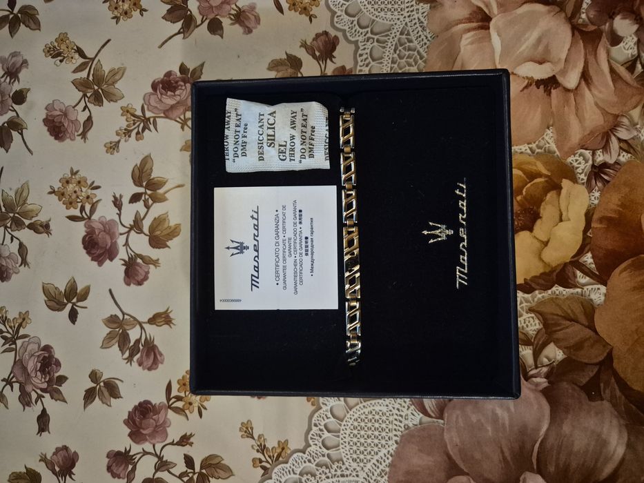 Brățară Maserati neagră