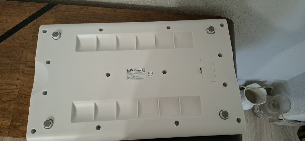 Cantar de bebelusi LAICA PS3001, electronic, 20Kg, alb- argintiu
