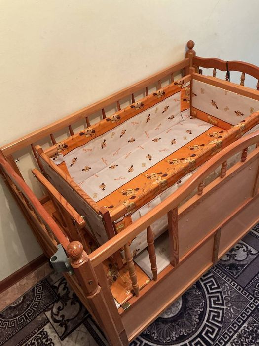 Детская кроватка трансформер, манеж