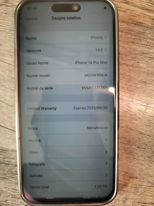 IPhone 16 pro max