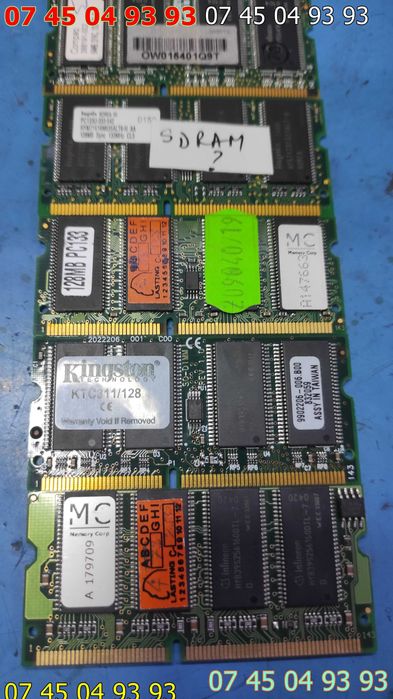 module ram laptop DDR 1 si module SDRAM netestate