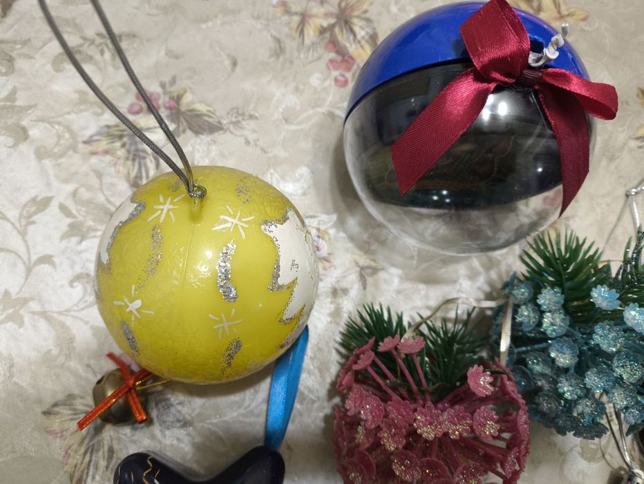 Новогодние игрушки,