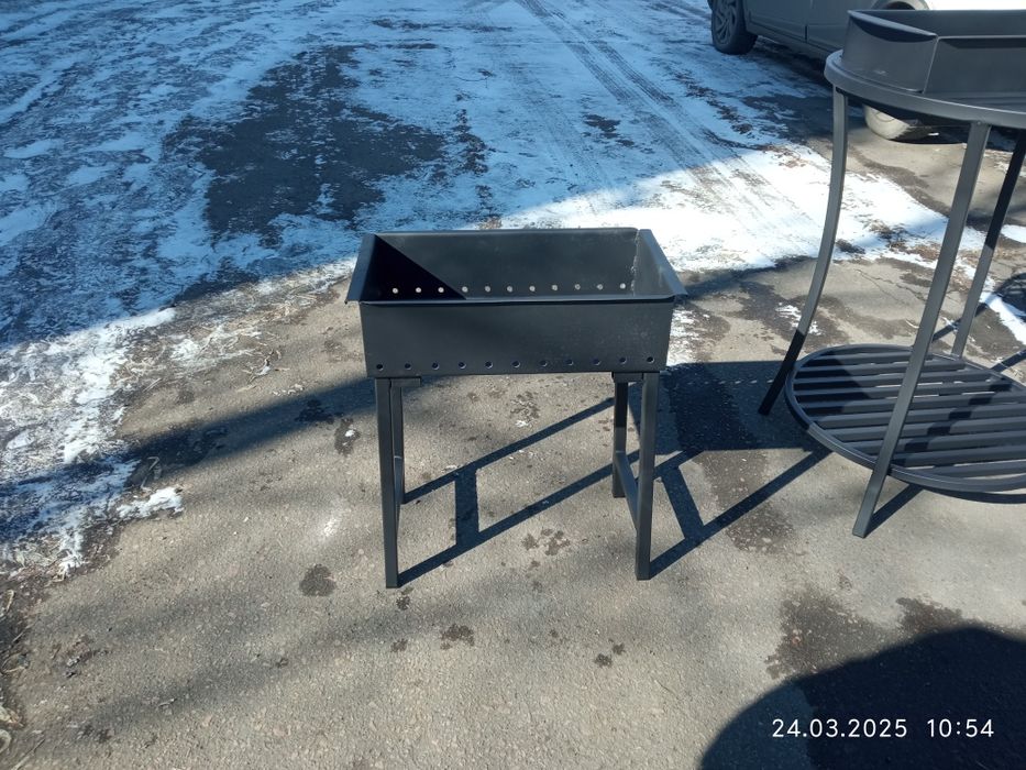 Мангал со съемной жаровней