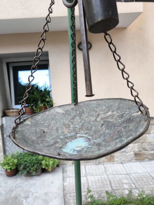 Стар търговски кантар паланца