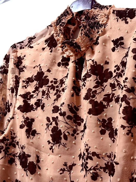 Дамска дантелена блуза