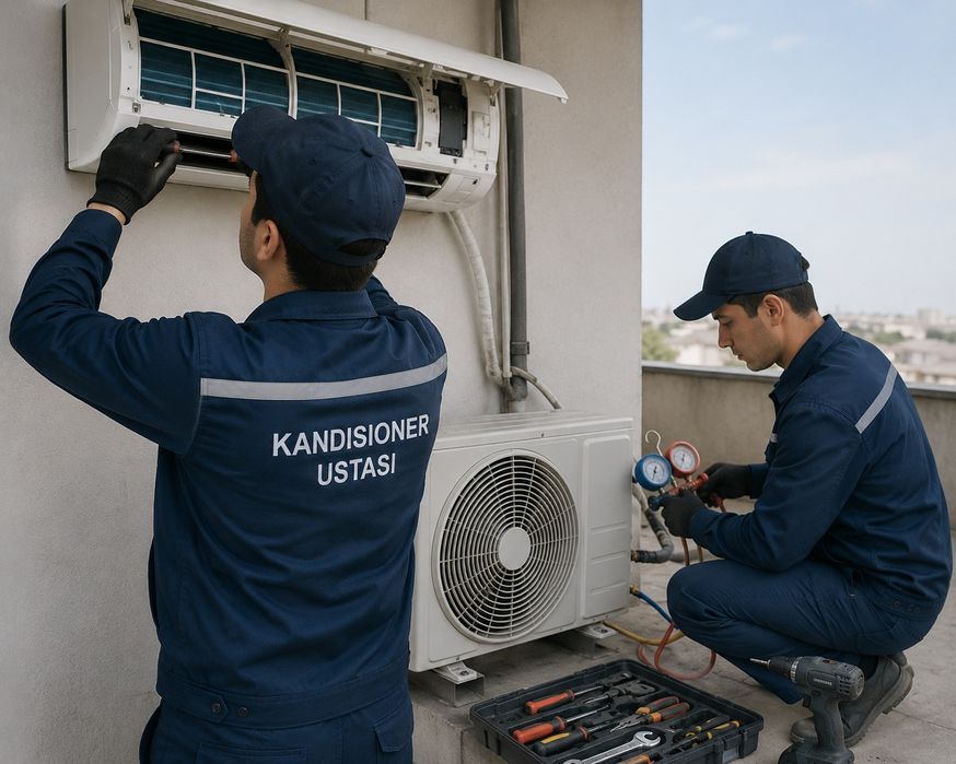 Кондиционер  Установка