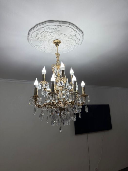 люстры хрусталь.Не ржавеют.