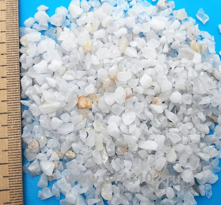 Обогащенный Песок,  Кварц, кум бойитилган