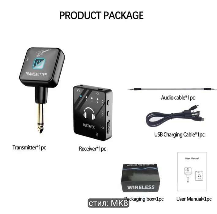 Wireless In air monitor system