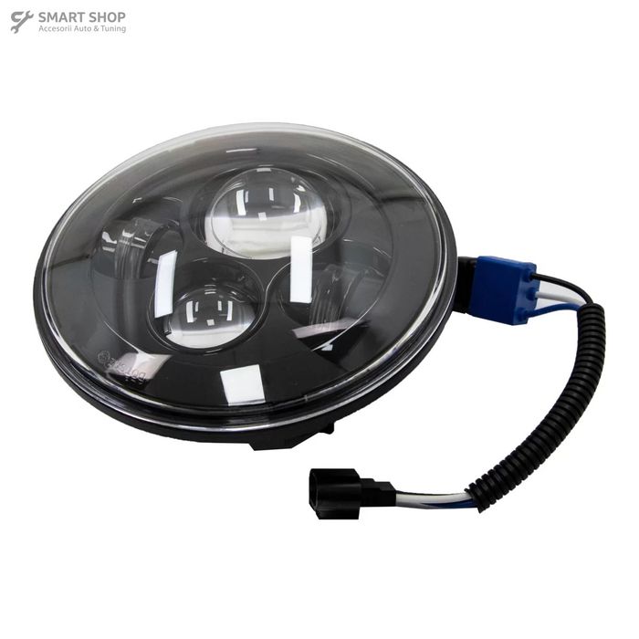Faruri Full LED CREE Dublu Proiector Jeep Wrangler JK TJ LJ Land ROVER